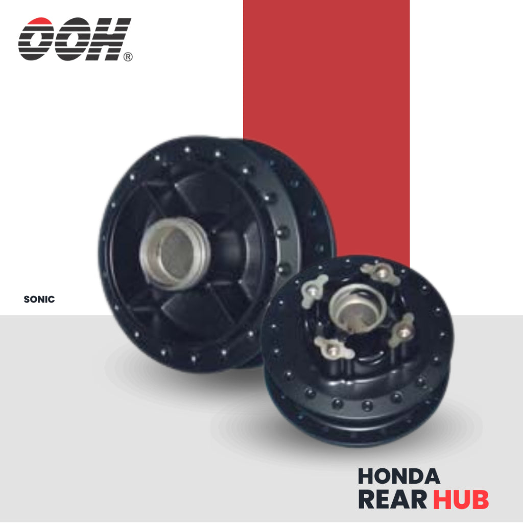 Honda Rear Hub (ดุมหลัง รถมอเตอร์ไซค์) สำหรับรถมอเตอร์ไซค์