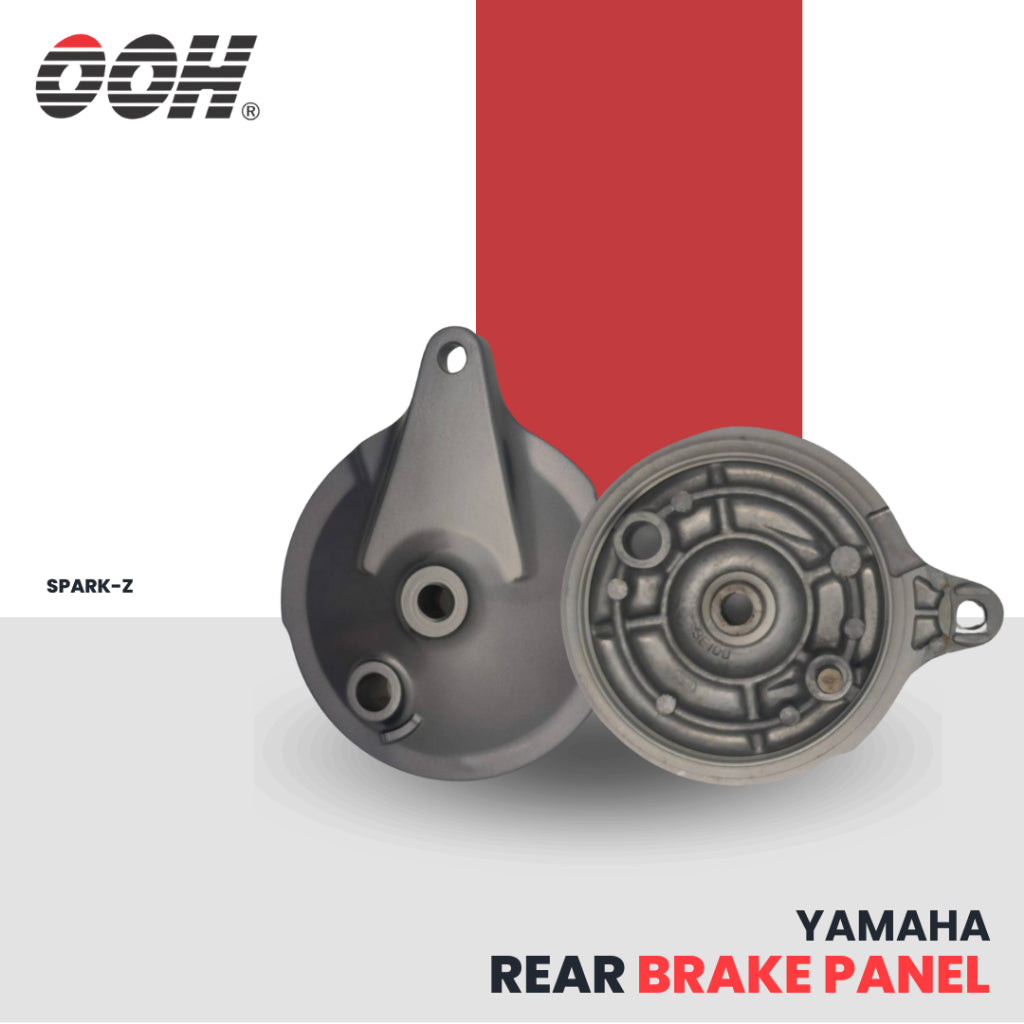 Yamaha Rear Brake Panel (ฝาครอบดุมหลัง) สำหรับรถมอเตอร์ไซค์