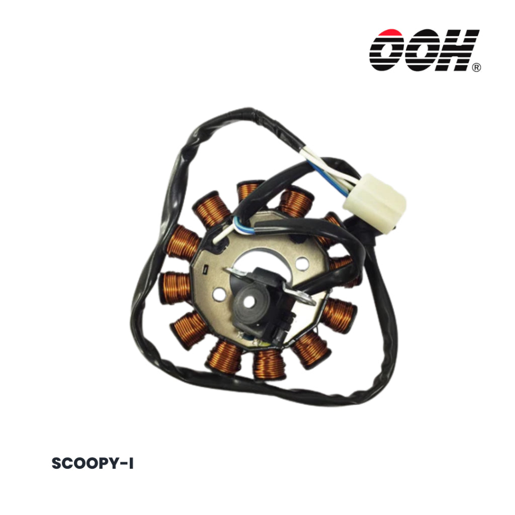 (OOH) Stator Comp Coil (ฟิล์มคอยล์) สำหรับรถมอเตอร์ไซค์ (Honda)