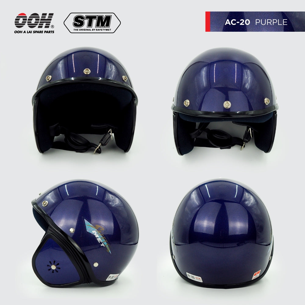 หมวกกันน็อก STM รุ่น AC-20 Helmet by OOH Alai