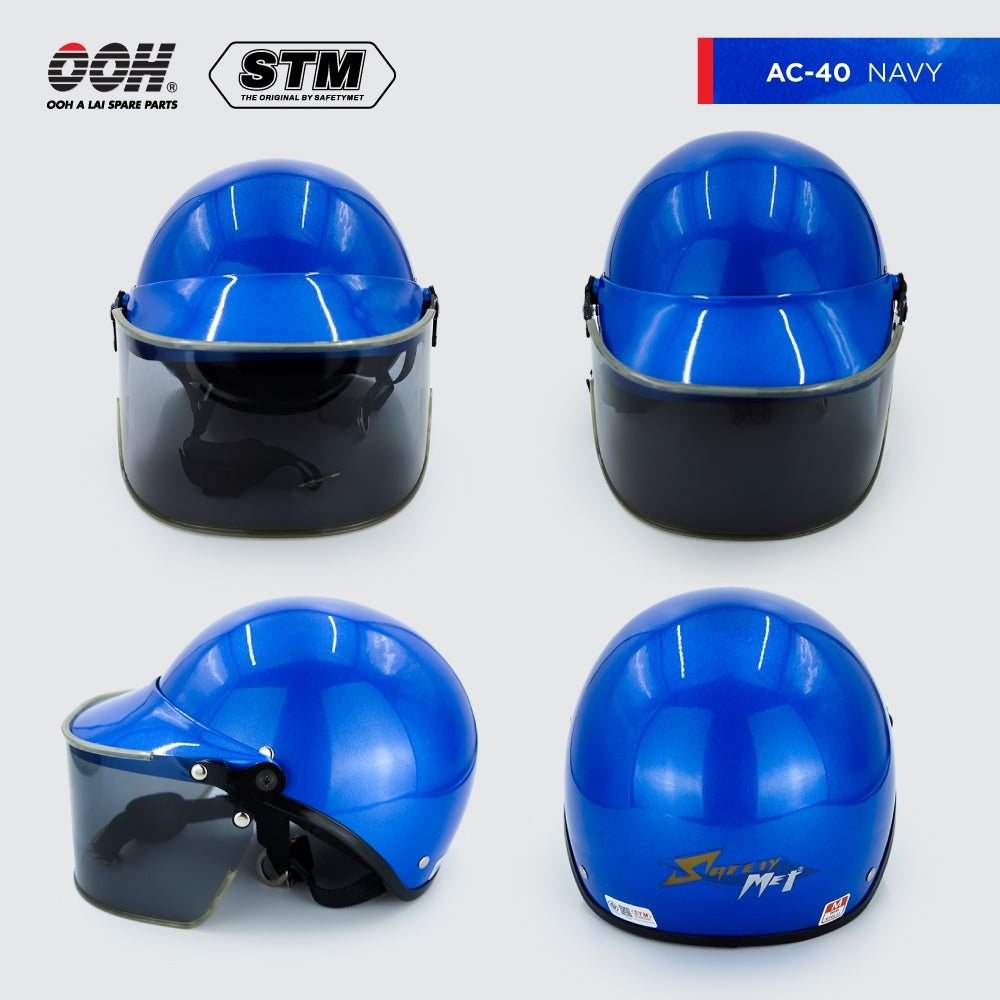 หมวกกันน็อก STM AC-40 Helmet by OOH Alai ขนาด M