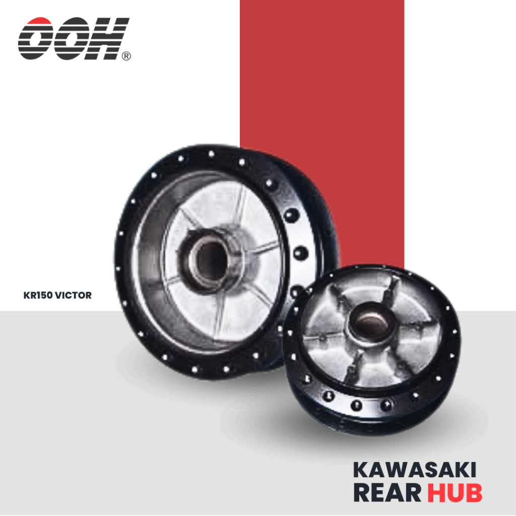 Kawasaki Rear Hub (ดุมหลัง รถมอเตอร์ไซค์)