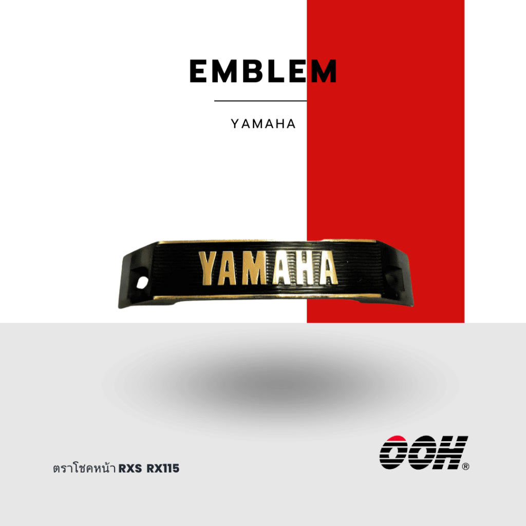 Yamaha Emblem ตราสัญลักษณ์ & สติ๊กเกอร์ ตกแต่งรถมอเตอร์ไซค์ (สินค้าจำหน่ายเป็นชุด)