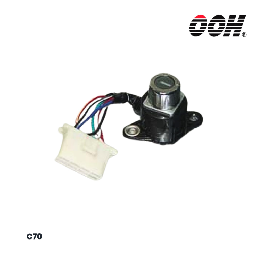 (OOH) Ignition Switch (สวิตซ์กุญแจ) สำหรับรถมอเตอร์ไซค์ (Honda) (ชุดเล็ก)