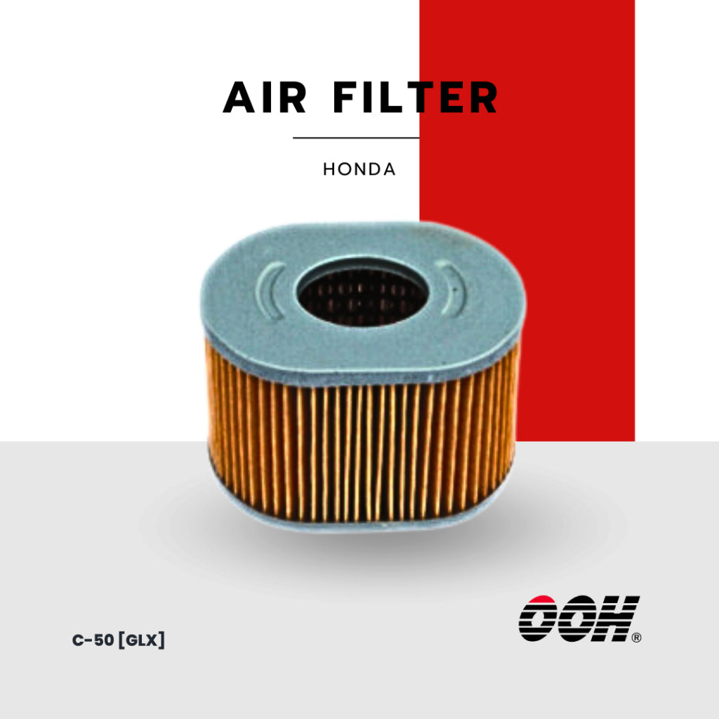 OOH ไส้กรองรถมอเตอร์ไซค์ [ ไส้กรองอากาศ / น้ำมันเครื่อง ] (Air / Oil Filter)  Honda