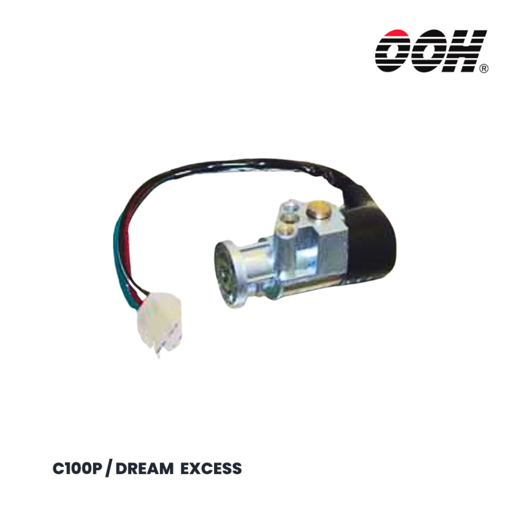 (OOH) Ignition Switch (สวิตซ์กุญแจ) สำหรับรถมอเตอร์ไซค์ (Honda) (ชุดเล็ก)
