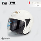 ฝาข้างหูหมวกกันน็อก ยี่ห้อ STM Helmet by OOH Alai รุ่น OS [ทั้งชุด]