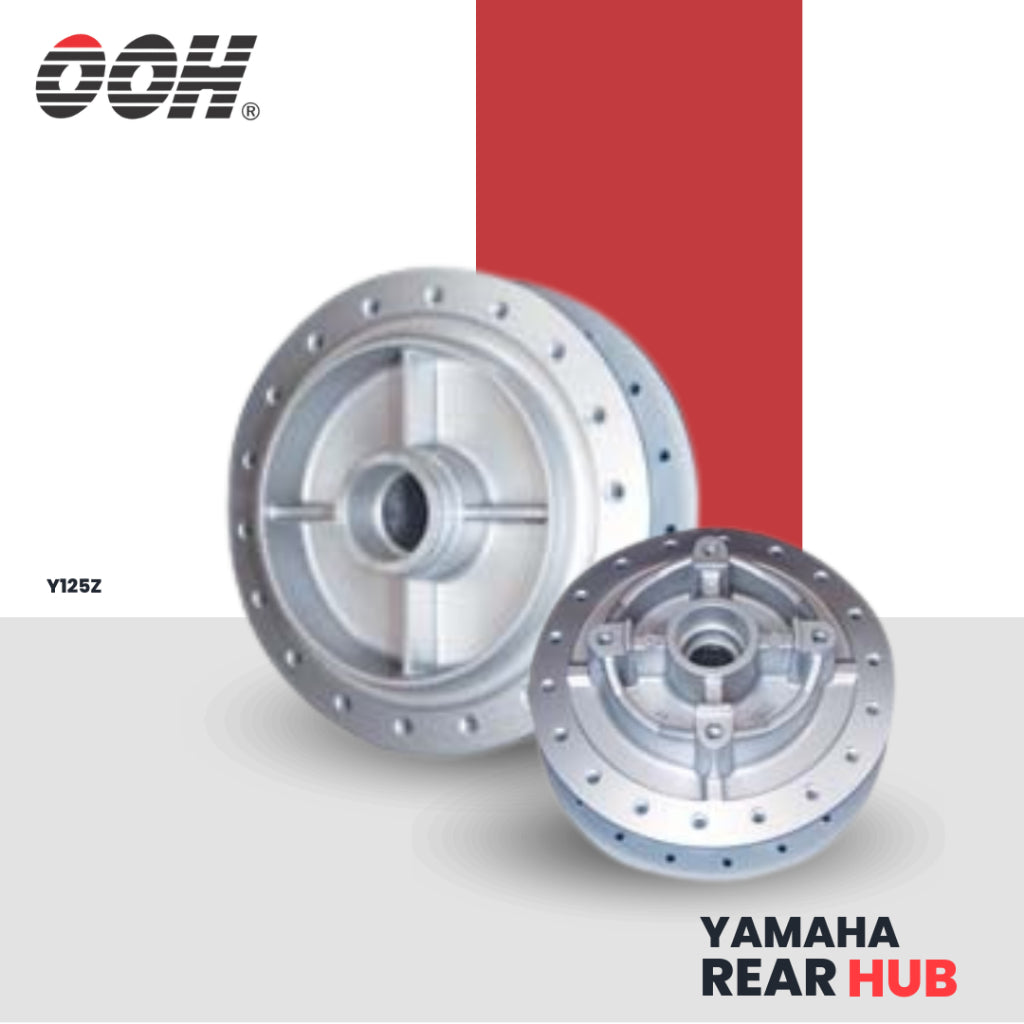 Yamaha Rear Hub (ดุมหลัง รถมอเตอร์ไซค์) สำหรับรถมอเตอร์ไซค์