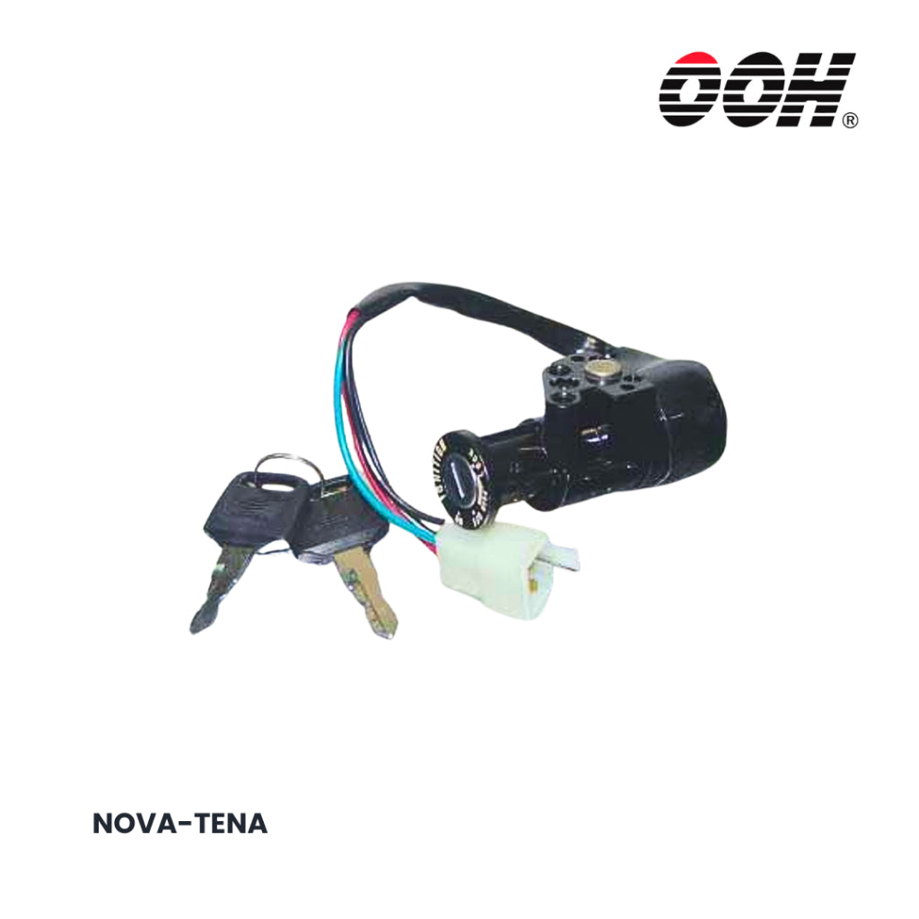 (OOH) Ignition Switch (สวิตซ์กุญแจ) สำหรับรถมอเตอร์ไซค์ (Honda) (ชุดเล็ก)