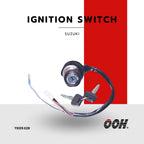 (OOH) Ignition Switch (สวิตซ์กุญแจ) สำหรับรถมอเตอร์ไซค์ (Suzuki) (ชุดใหญ่)