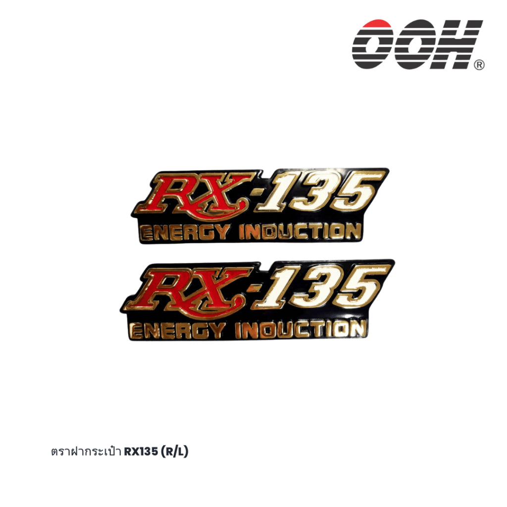 Yamaha Emblem (ตราสัญลักษณ์ & สติ๊กเกอร์) สำหรับตกแต่งรถมอเตอร์ไซค์ (สินค้าจำหน่ายเป็นชุด)