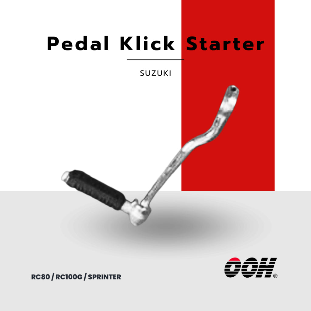 OOH [ คันสตาร์ท ] Pedal Kick Starter [สำหรับรถมอเตอร์ไซค์] [SUZUKI]