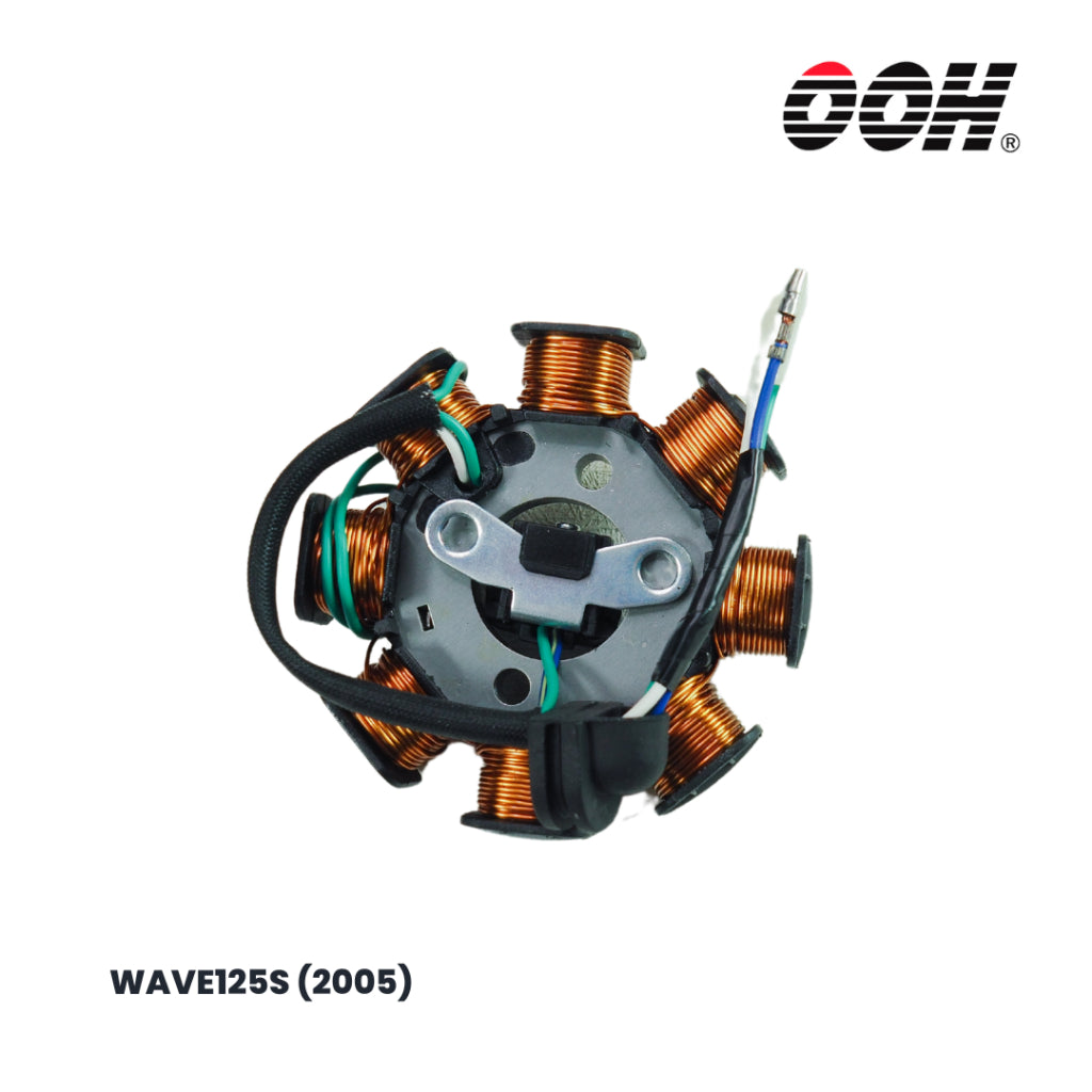 (OOH) Stator Comp Coil (ฟิล์มคอยล์) สำหรับรถมอเตอร์ไซค์ (Honda)