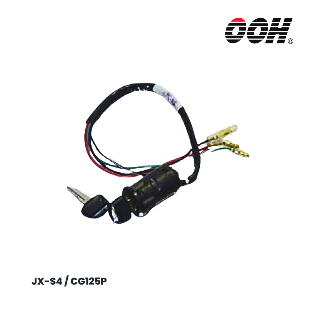 (OOH) Ignition Switch (สวิตซ์กุญแจ) สำหรับรถมอเตอร์ไซค์ (Honda) (ชุดเล็ก)