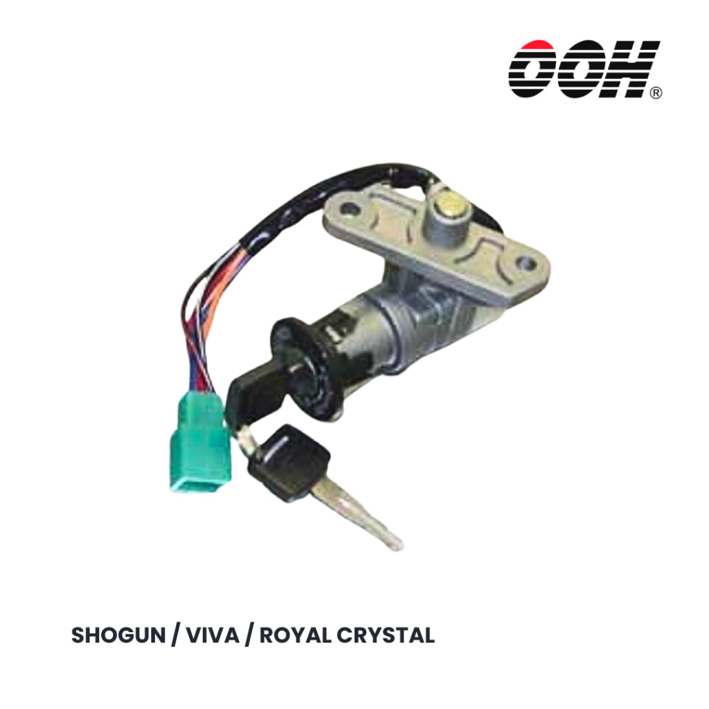 (OOH) Ignition Switch (สวิตซ์กุญแจ) สำหรับรถมอเตอร์ไซค์ (Suzuki) (ชุดเล็ก)