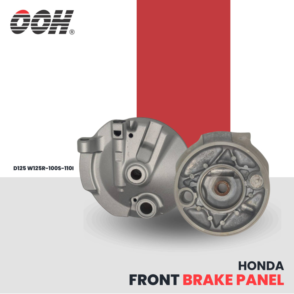 Honda Front Brake Panel (ฝาครอบดุมหน้า) สำหรับรถมอเตอร์ไซค์