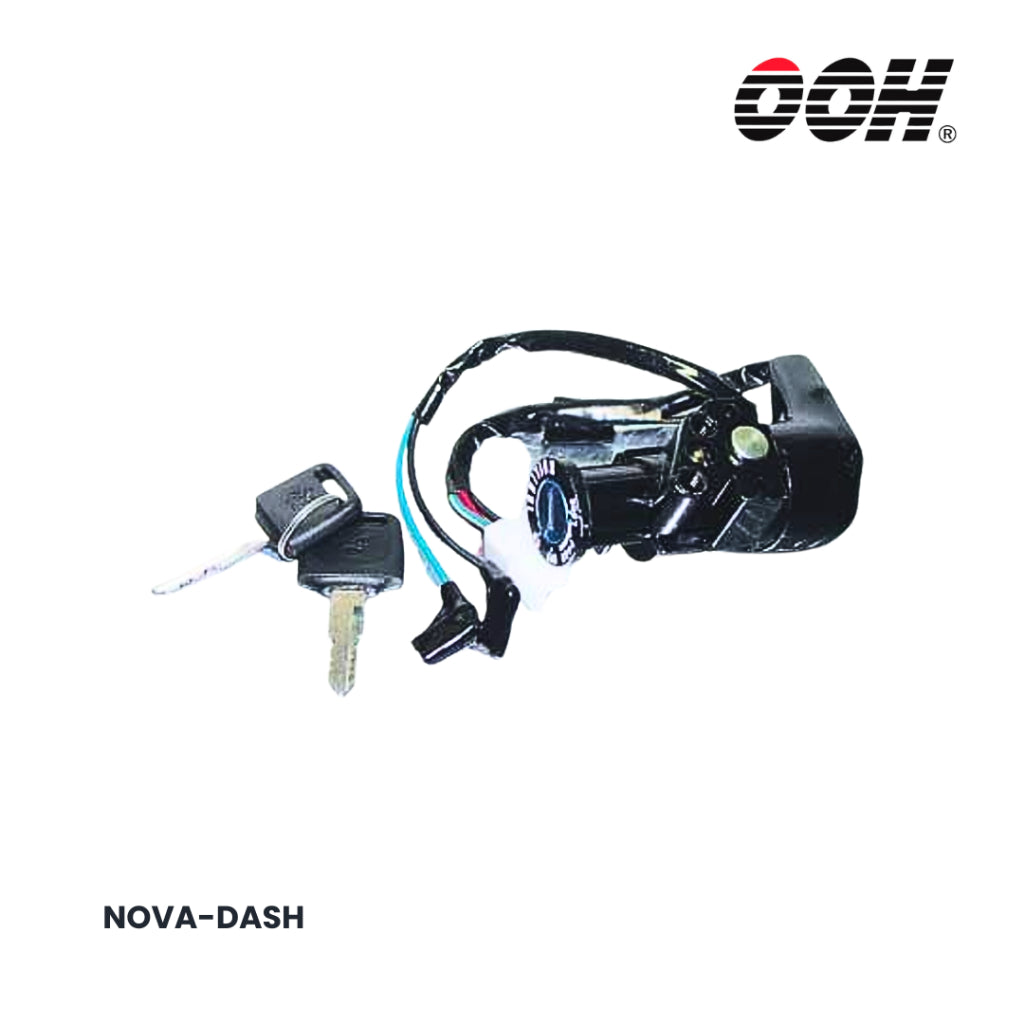 OOH (สวิตซ์กุญแจ) Ignition Switch สำหรับรถมอเตอร์ไซค์ Honda (ชุดเล็ก)