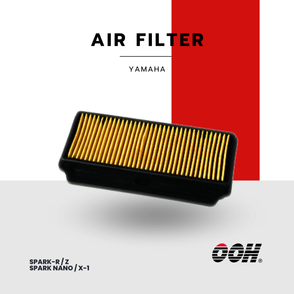 OOH ไส้กรองรถมอเตอร์ไซค์ [ ไส้กรองอากาศ / น้ำมันเครื่อง ] Air/Oil Filter For Motorcycle [ Yamaha ] 2