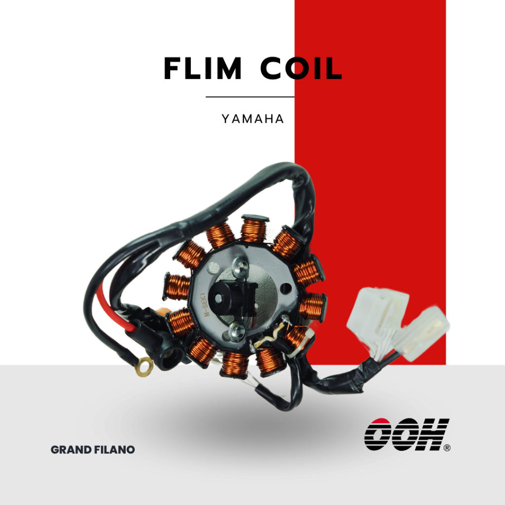 (OOH) Stator Comp Coil (ฟิล์มคอยล์) สำหรับรถมอเตอร์ไซค์ (Yamaha)