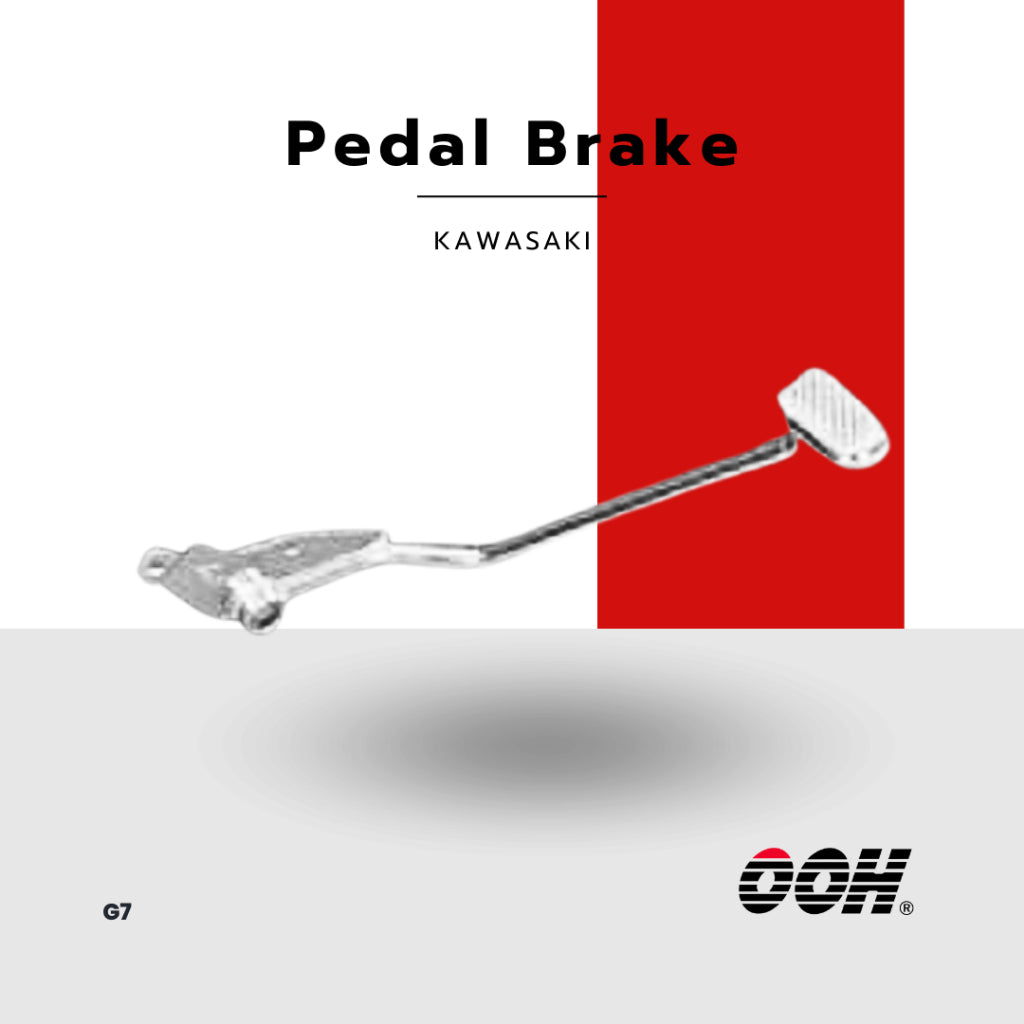 OOH Pedal Brake (คันเบรค) [สำหรับรถมอเตอร์ไซค์] KAWASAKI