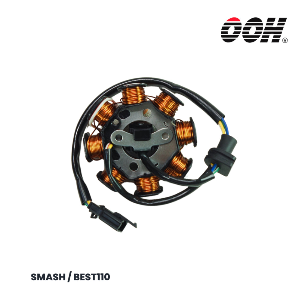 OOH (ฟิล์มคอยล์) Stator Comp Coil  สำหรับรถมอเตอร์ไซค์ Suzuki