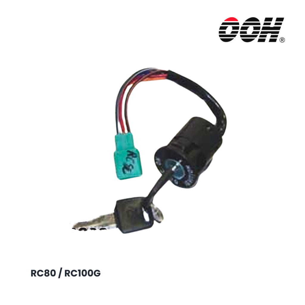 (OOH) Ignition Switch (สวิตซ์กุญแจ) สำหรับรถมอเตอร์ไซค์ (Suzuki) (ชุดเล็ก)