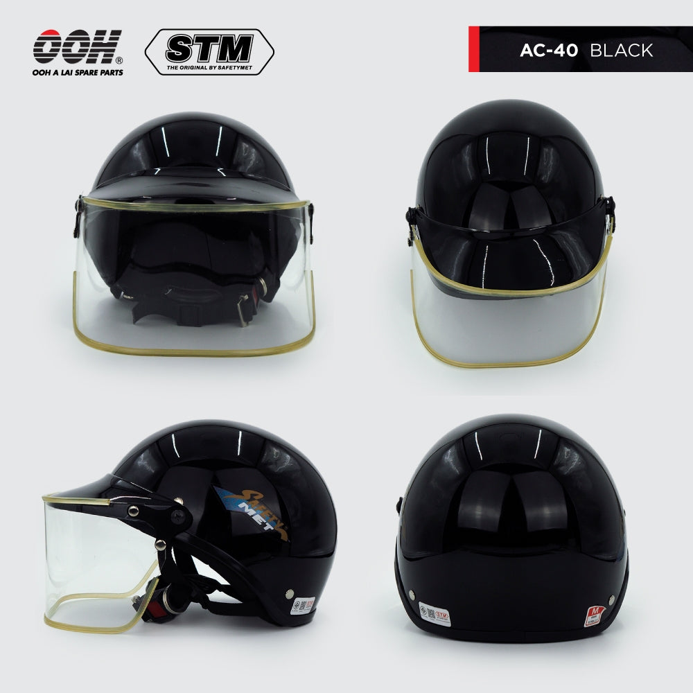 หมวกกันน็อก STM AC-40 Helmet by OOH Alai ขนาด M