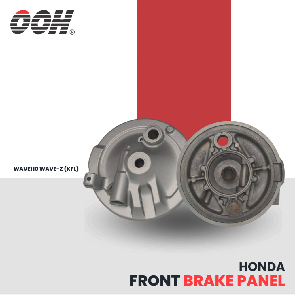 Honda Front Brake Panel (ฝาครอบดุมหน้า) สำหรับรถมอเตอร์ไซค์