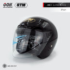 ฝาข้างหูหมวกกันน็อก ยี่ห้อ STM Helmet by OOH Alai รุ่น OS [ทั้งชุด]