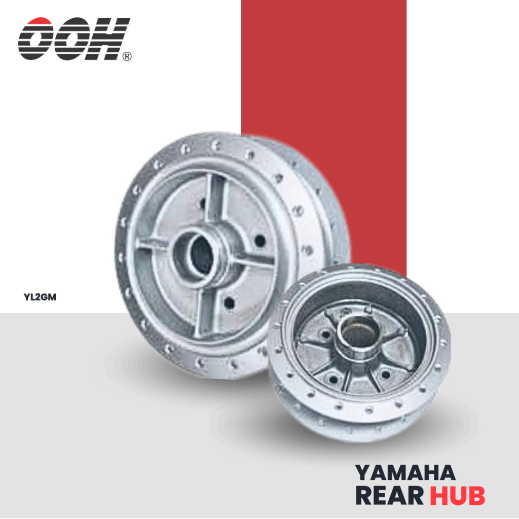 Yamaha Rear Hub (ดุมหลัง รถมอเตอร์ไซค์) สำหรับรถมอเตอร์ไซค์