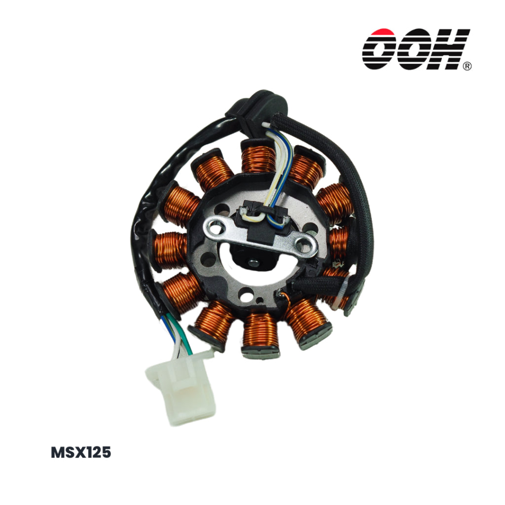 (OOH) Stator Comp Coil (ฟิล์มคอยล์) สำหรับรถมอเตอร์ไซค์ (Honda)