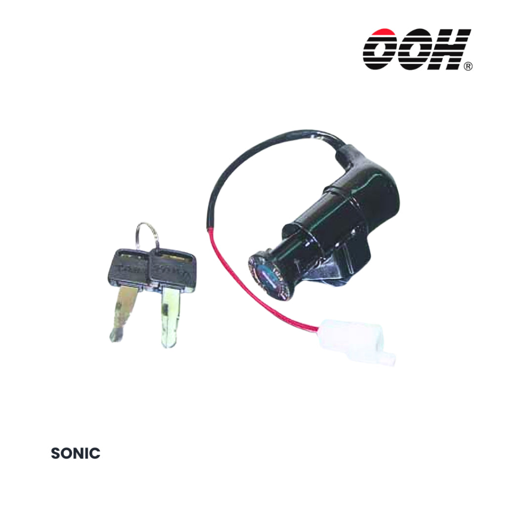 OOH (สวิตซ์กุญแจ) Ignition Switch สำหรับรถมอเตอร์ไซค์ Honda (ชุดเล็ก)