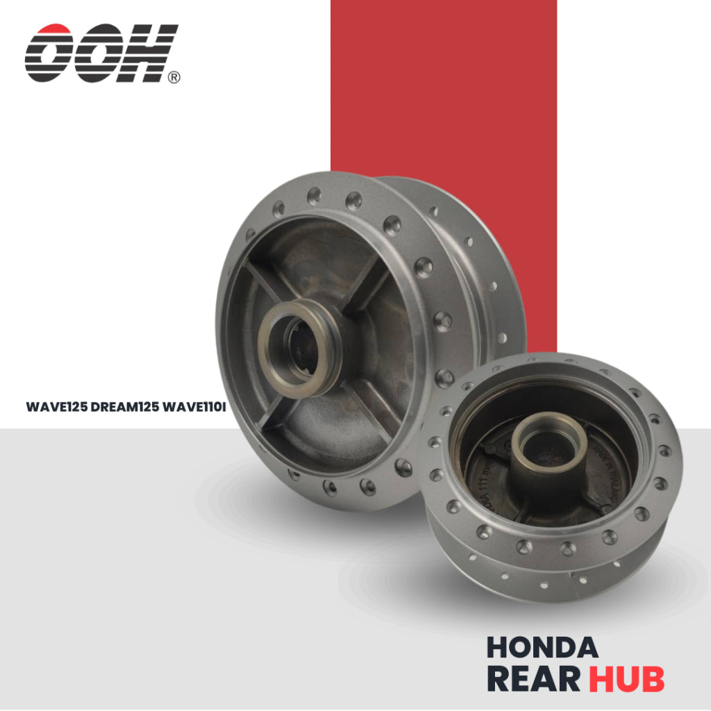 Honda Rear Hub (ดุมหลัง รถมอเตอร์ไซค์) สำหรับรถมอเตอร์ไซค์