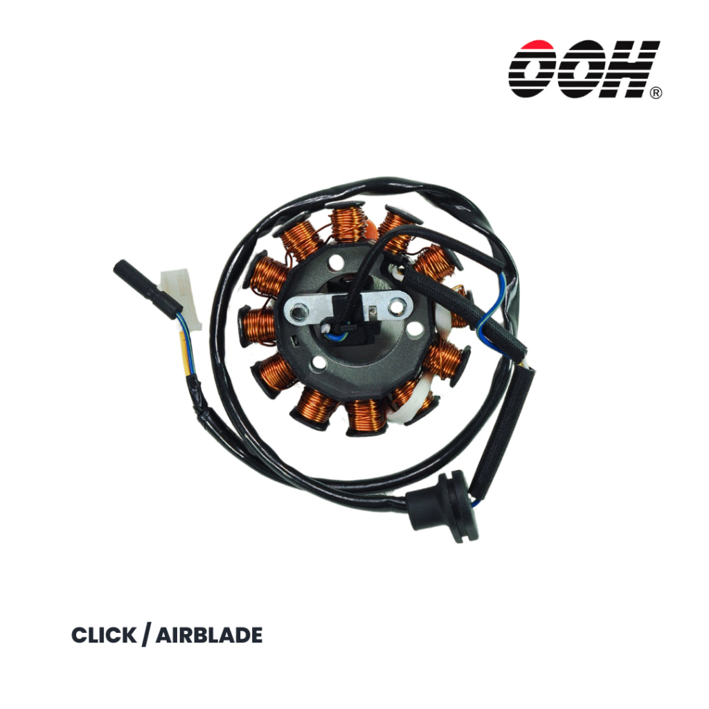 (OOH) Stator Comp Coil (ฟิล์มคอยล์) สำหรับรถมอเตอร์ไซค์ (Honda)