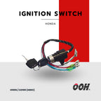 OOH (สวิตซ์กุญแจ) Ignition Switch สำหรับรถมอเตอร์ไซค์ Honda (ชุดเล็ก)