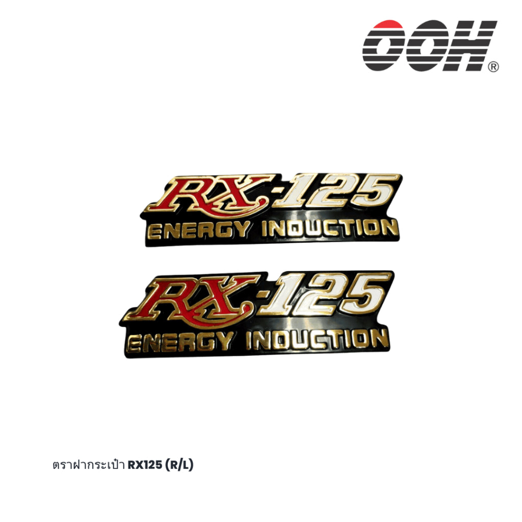 Yamaha Emblem (ตราสัญลักษณ์ & สติ๊กเกอร์) สำหรับตกแต่งรถมอเตอร์ไซค์ (สินค้าจำหน่ายเป็นชุด)