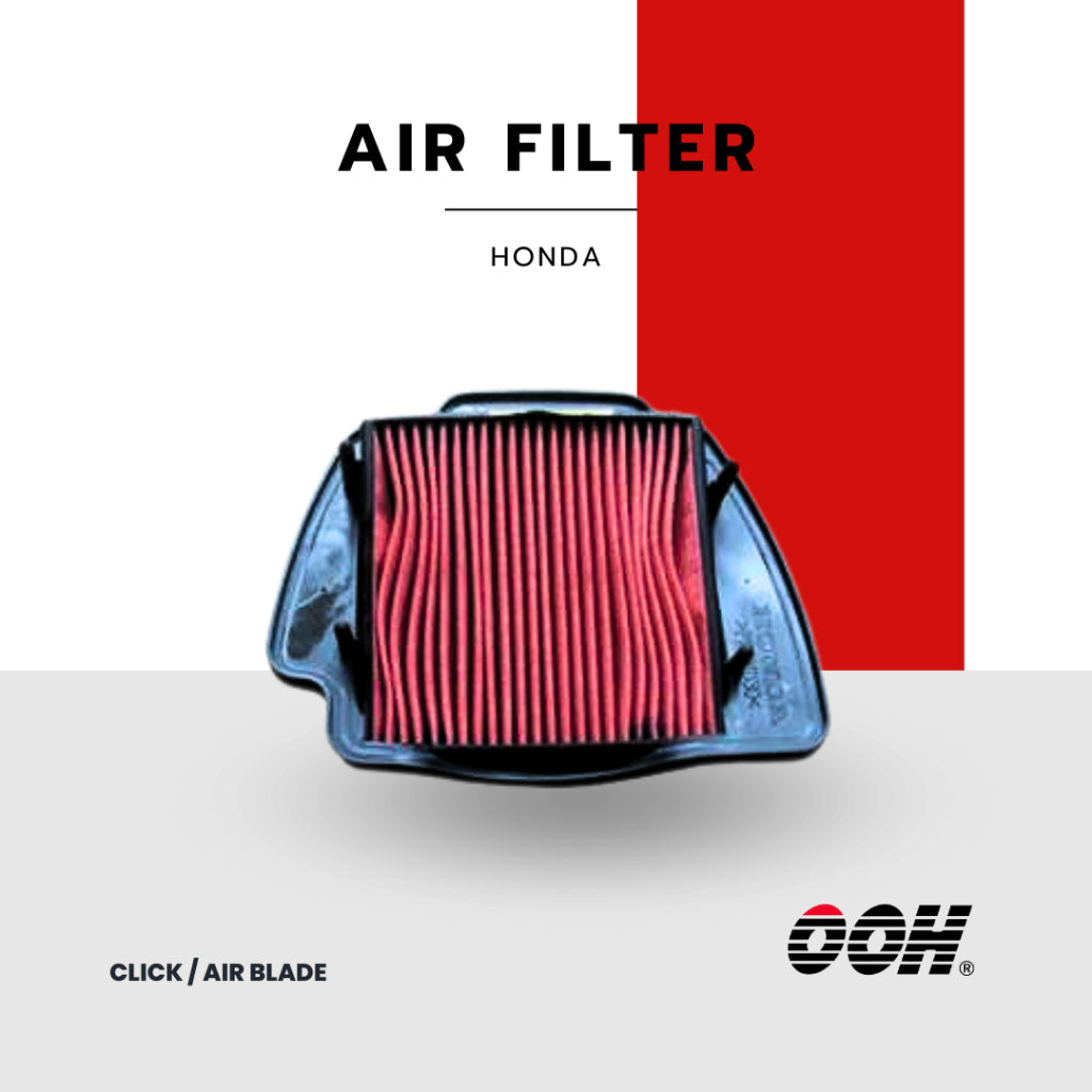 OOH ไส้กรองมอเตอร์ไซค์ [ ไส้กรองอากาศ / น้ำมันเครื่อง ] Air / Oil Filter For Motorcycle [ Honda ] 2