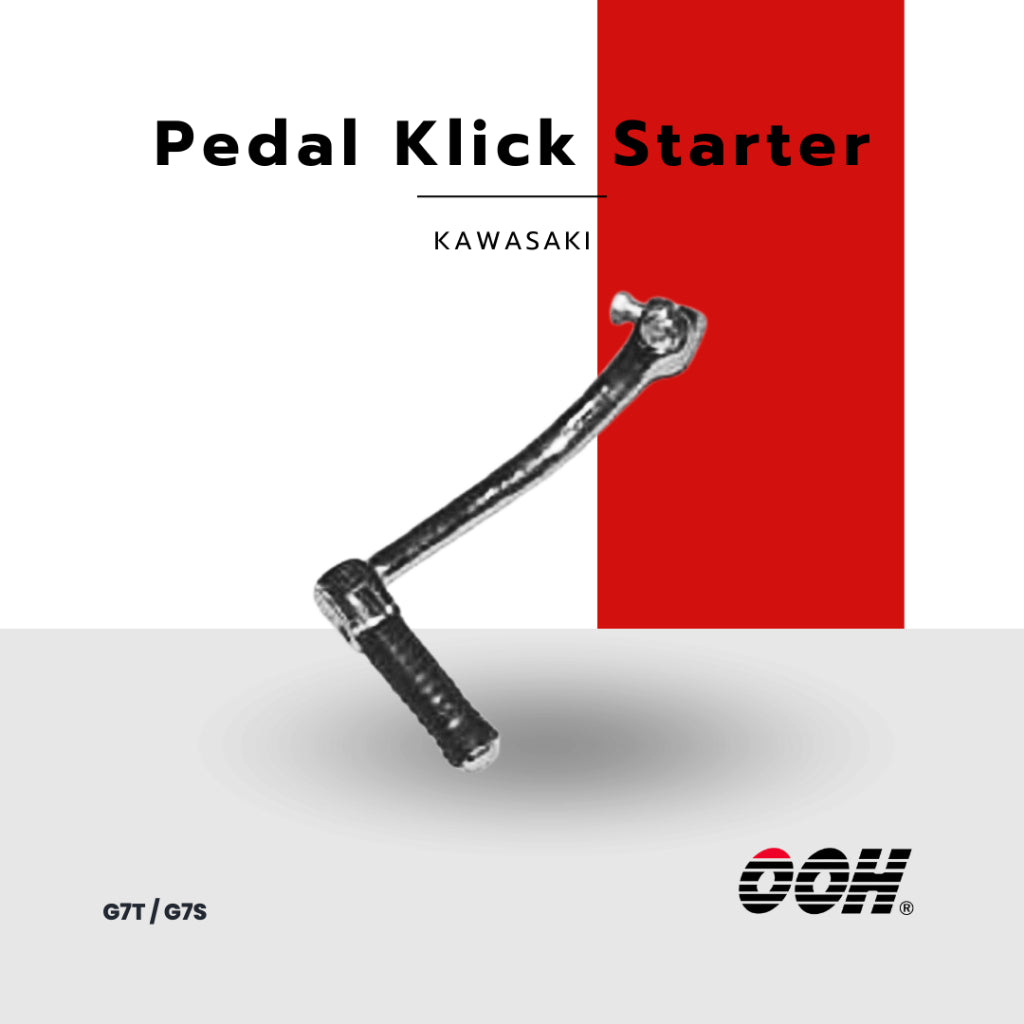 OOH [ คันสตาร์ท ] Pedal Kick Starter [สำหรับรถมอเตอร์ไซค์] [KAWASAKI]