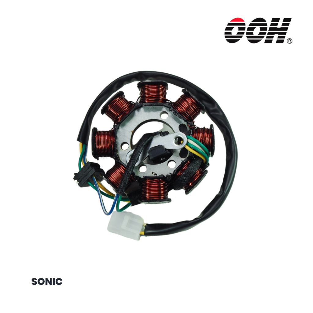 (OOH) Stator Comp Coil (ฟิล์มคอยล์) สำหรับรถมอเตอร์ไซค์ (Honda)