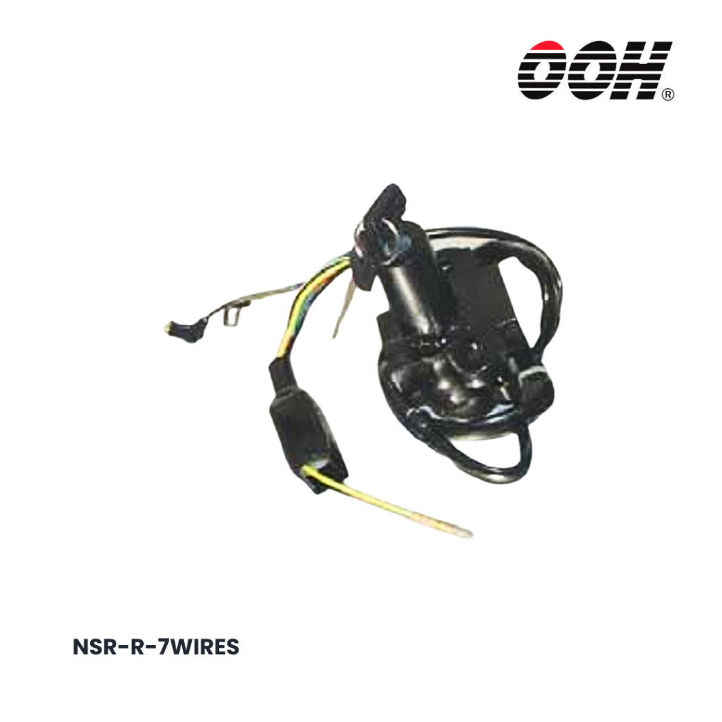 (OOH) Ignition Switch (สวิตซ์กุญแจ) สำหรับรถมอเตอร์ไซค์ (Honda) (ชุดเล็ก)