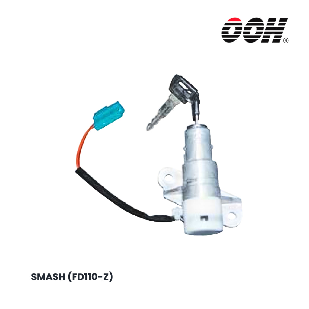 (OOH) Ignition Switch (สวิตซ์กุญแจ) สำหรับรถมอเตอร์ไซค์ (Suzuki) (ชุดเล็ก)