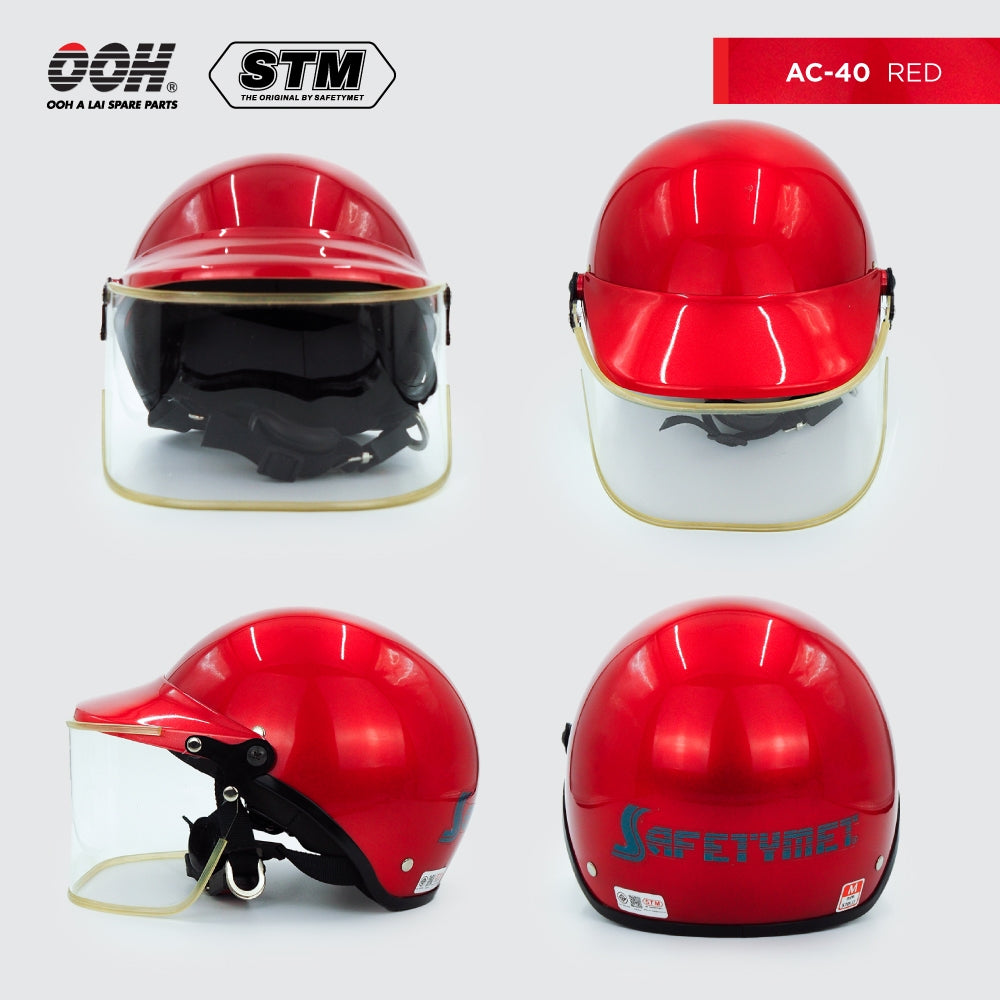 หมวกกันน็อก STM AC-40 Helmet by OOH Alai ขนาด M