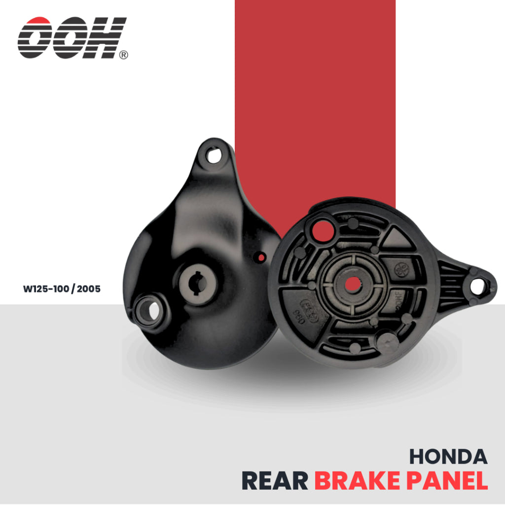 Honda Rear Brake Panel (ฝาครอบดุมหลัง) สำหรับรถมอเตอร์ไซค์