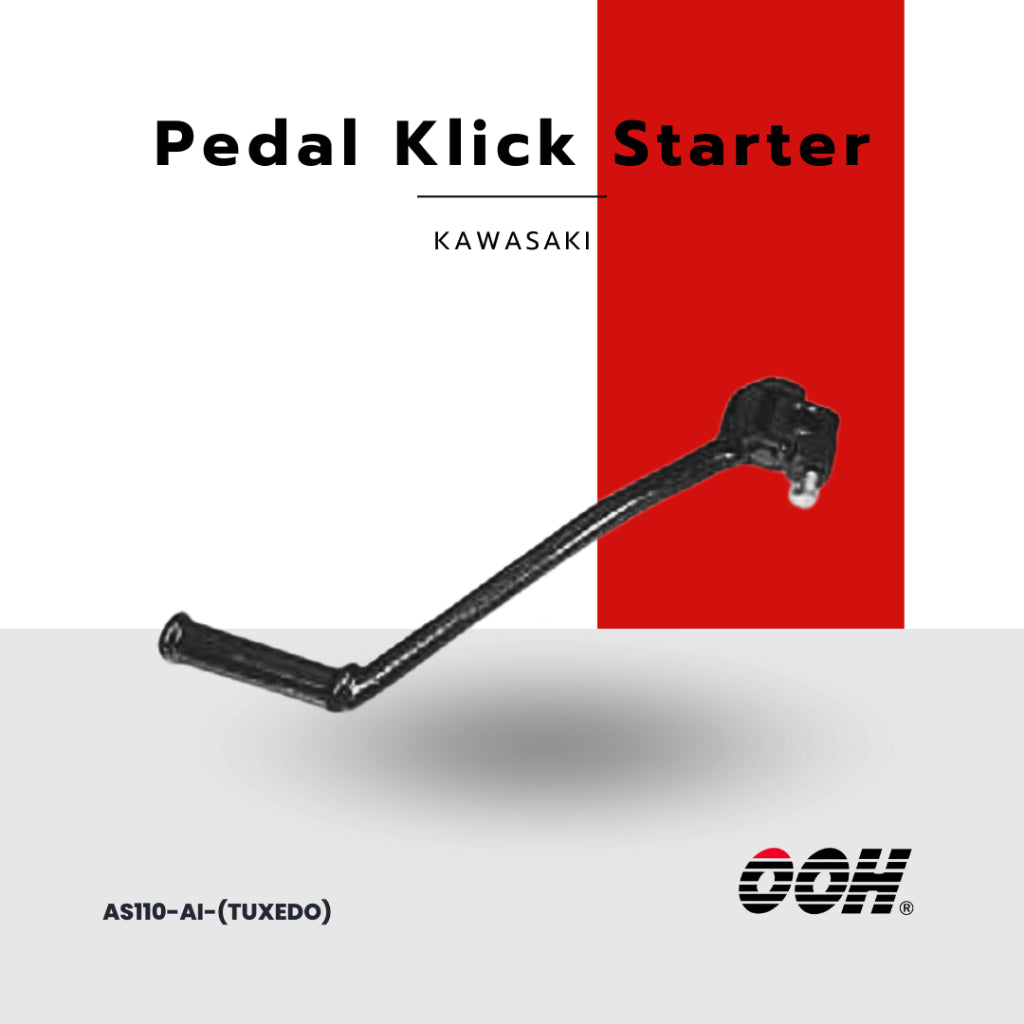 OOH [ คันสตาร์ท ] Pedal Kick Starter [สำหรับรถมอเตอร์ไซค์] [KAWASAKI]