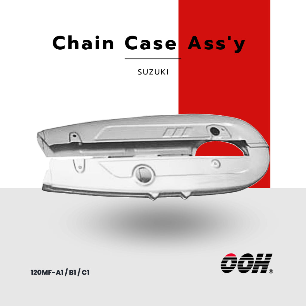 OOH [ครอบบังโซ่] Chain Case Ass'y [สำหรับรถมอเตอร์ไซค์] [SUZUKI]