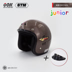 หมวกกันน็อกเด็ก STM AB-30 Children's Helmet by OOH Alai ขนาดเด็ก 6-10 ปี [คละสีสติ๊กเกอร์]