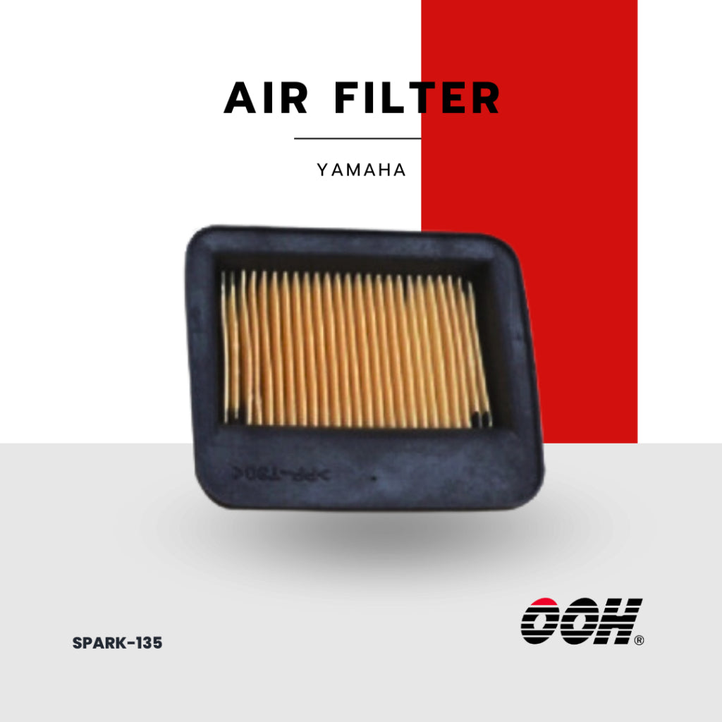 OOH ไส้กรองรถมอเตอร์ไซค์ (ไส้กรองอากาศ / น้ำมันเครื่อง) Air/Oil Filter For Motorcycle (Yamaha )