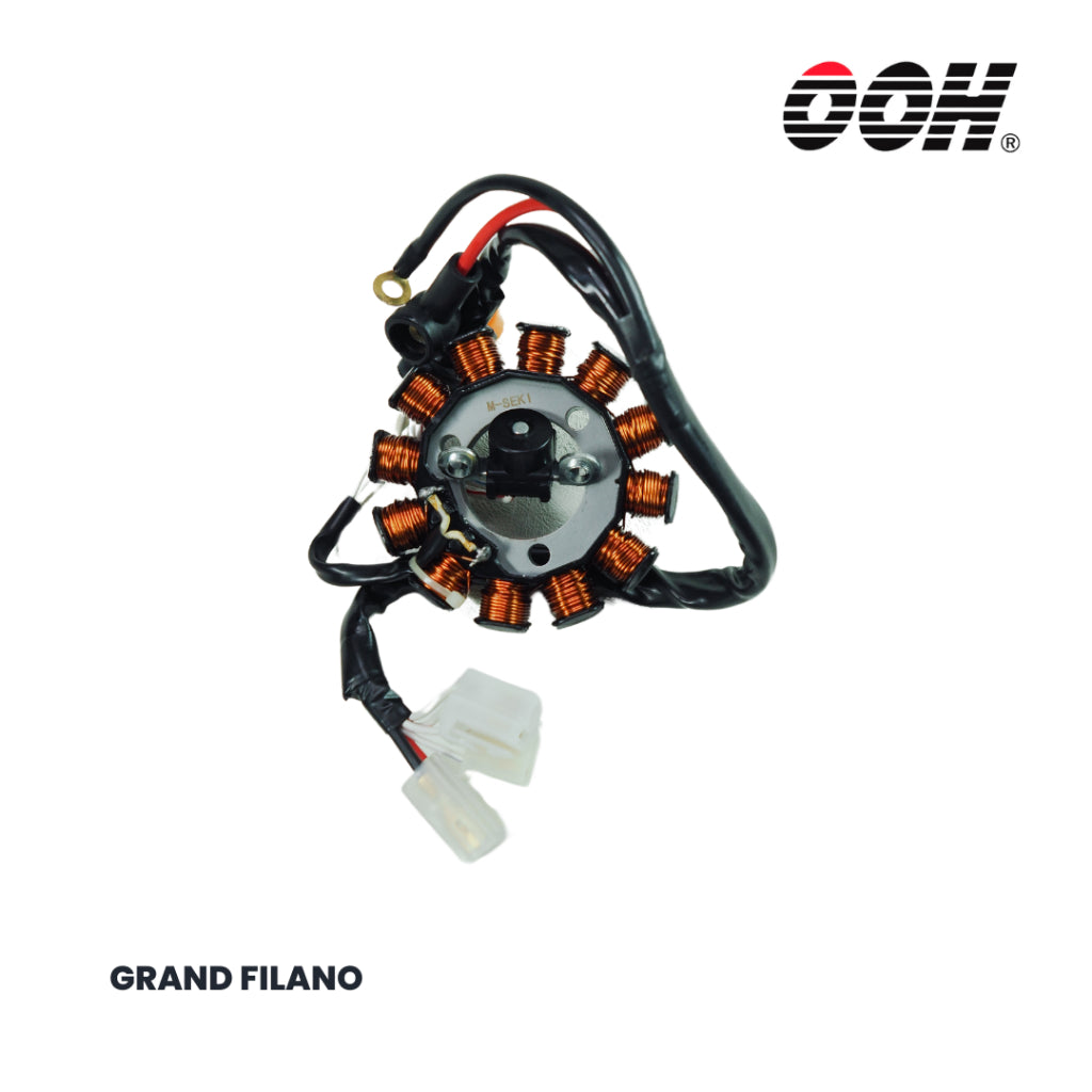 (OOH) Stator Comp Coil (ฟิล์มคอยล์) สำหรับรถมอเตอร์ไซค์ (Yamaha)